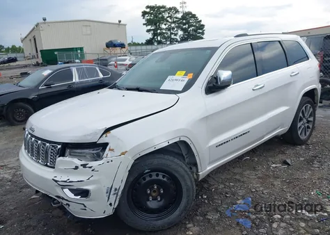 2017 Jeep Grand Cherokee Overland 4X2 from USA, damaged, VIN 1C4RJECG5HC708717